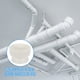 thumbnail image 5 of Uxcell Reductor de Conducto, Adaptador de Aumento de Tubería para Flujo de Aire, Accesorio de Tubería de Conducto de 8" a 6", 5 of 6