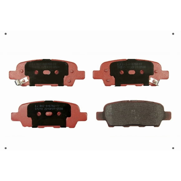 Set Pastillas Frenos Ital Brakes Traseras Para Infiniti Q50 2014 2020