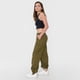 thumbnail image 4 of Pantalón Mujer Ajustable Verde Oliva Corona, 4 of 5