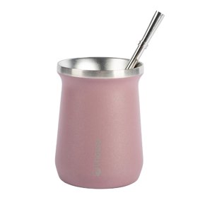 Mate Acero Inoxidable Con Bombilla Lhotse Lila