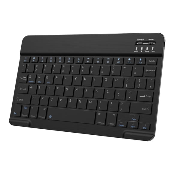 Teclado Bluetooth TOHAKATA Ultra-Slim para iPad Negro