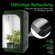 thumbnail image 2 of Carpa de Cultivo MELONFARM 80x80x160 cm Lona Reflectante 600D, 2 of 9