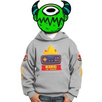 Bagustore - Polerón Estampado Bagù King Of Games