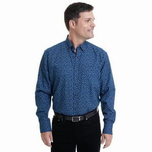 Kotting - Camisa Villela Estampada Turquesa