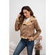 thumbnail image 2 of Chaqueta Tipo Piloto Mujer Cruzada Forro Interior Chiporro Moda 7585, 2 of 4