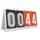 thumbnail image 3 of Flip Number Score Board Marcador Deportivo Para Baloncesto Voleibol Fútbol Rojo Y Gris, 3 of 5