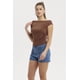 thumbnail image 2 of Polera Mujer Bardot Lisa Café, 2 of 4