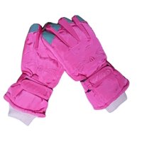 Hn - Guantes De Niños Para Nieve, Invierno. Diseño Bigotes Gato Fucsia