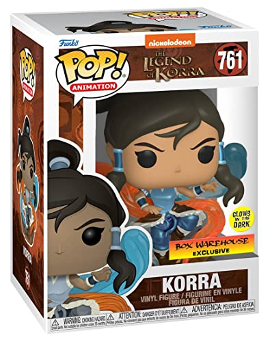 Funko Pop! Animación Leyenda De Korra Korra Resplandor En La Oscuridad Y Metálico Funko Pop