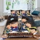 thumbnail image 2 of Detective Conan Caso Cerrado Conjunto de sábanas temático, trío de piezas, cómodo y amigable con la piel, diseño único, regalo de decoración para el hogar para familiares, amigos y fans,135cm *200cm, 2 of 6