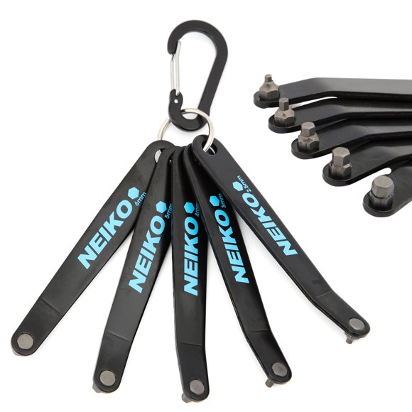 Destornillador NEIKO Set Hexagonal 5 piezas 2.5-6 mm Profundidad 10 mm