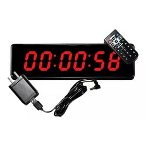 Genérico - Reloj Digital Pared Led Jh120 Cronometro Control Remoto D