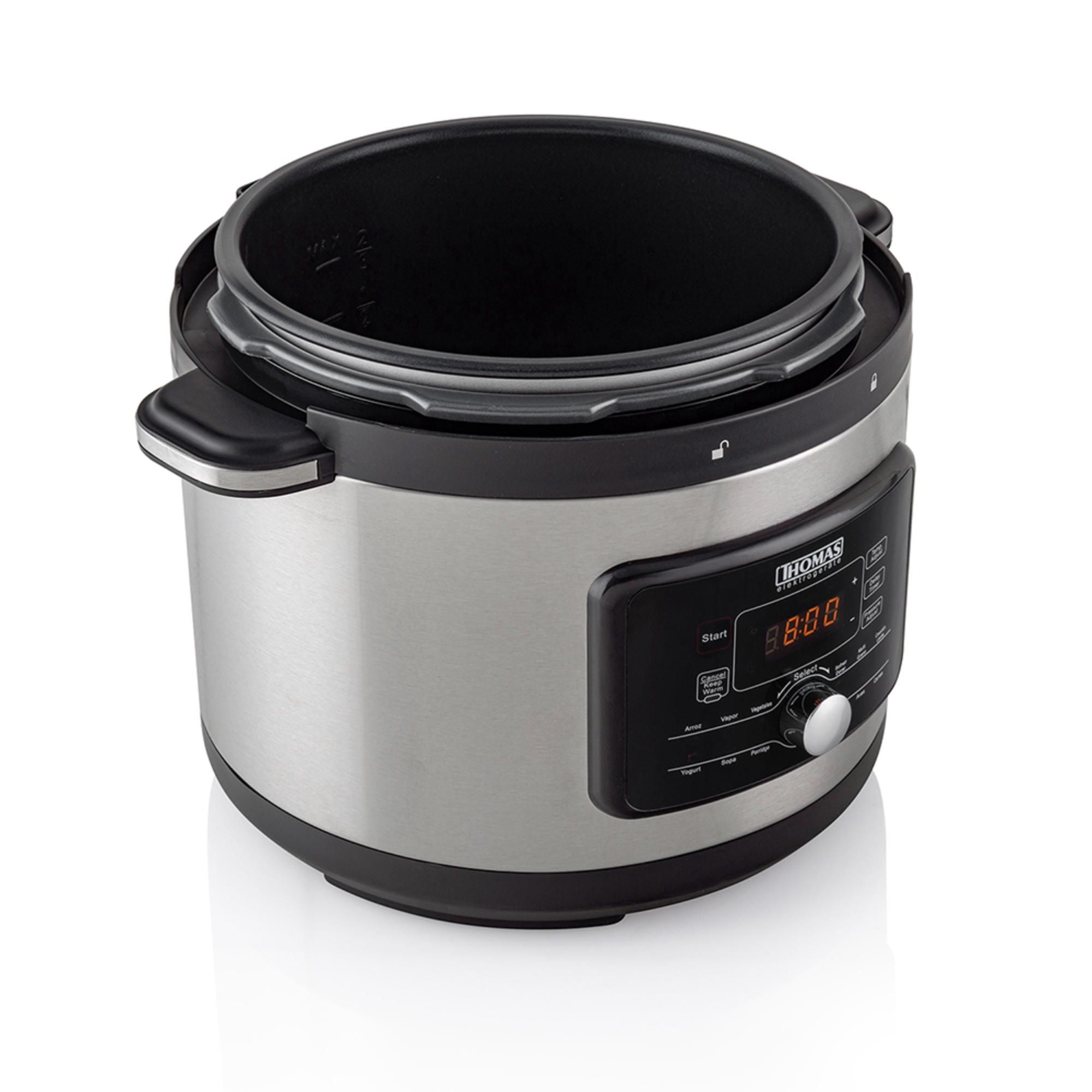 Olla a Presión TH-40PC Plateado