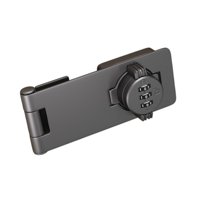 Magideal - Cerradura Giratoria Con Contraseña Mecánica Para Gabinete, Cerradura Sin Llave, Con Combinación , Gris