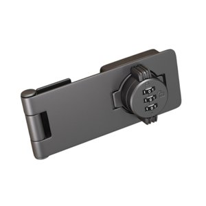 Magideal - Cerradura Giratoria Con Contraseña Mecánica Para Gabinete, Cerradura Sin Llave, Con Combinación , Gris