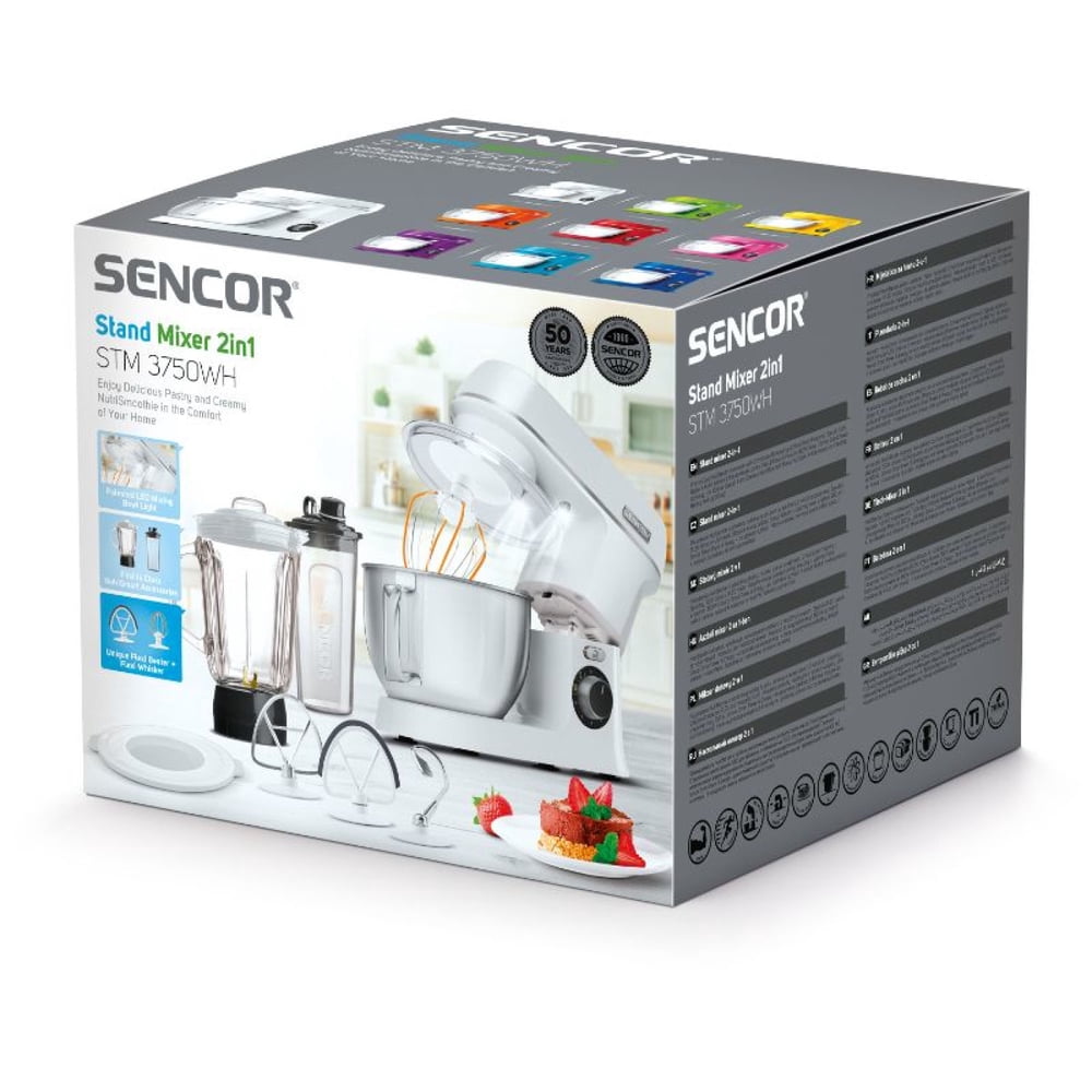 Sencor Batidora de Pedestal STM 3750 4 L Blanco, foto 21