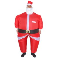 Xusx111 - Disfraz Inflable De Santa Claus - Traje De Navidad De Navidad, Traje De Navidad De Halloween De La Fiesta De Cosplay