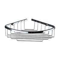 Magideal - Estante Esquinero Para Baño De Montaje En Pared, Estante De Baño De Acero Inoxidable, Estantes Flotantes Minimalistas Para Bañera Para Sala De Estar E Plata