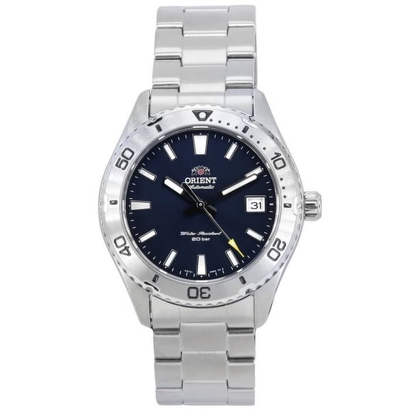 Reloj Orient Sports Mako Automático de Buceo con Esfera Azul Acero Inoxidable RA-AC0Q02L10B 200M para Hombre