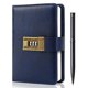thumbnail image 1 of Cuaderno WEMATE Journal A6 con Candado Azul Oscuro, 1 of 8