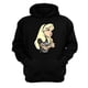 thumbnail image 1 of Polerón Canguro Alicia Rock & Roll Negro Talla S Unisex, 1 of 3
