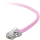 thumbnail image 1 of Cable de red Belkin CAT5E RJ45 macho de 3 m rosa, 1 of 2