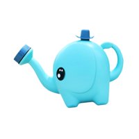 Ioensy - Regadera De Agua De Pico Largo De 2,5 L Con Forma De Elefante Para Oficina, Bonsái Y Césped, Color Verde