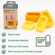 thumbnail image 5 of Juego de 4 abrazadores de queso reutilizables de silicona, 5 of 8