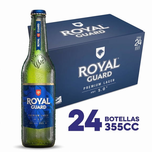 Cerveza Lager Premium 5° pack 12 Un Botella, 355 ml