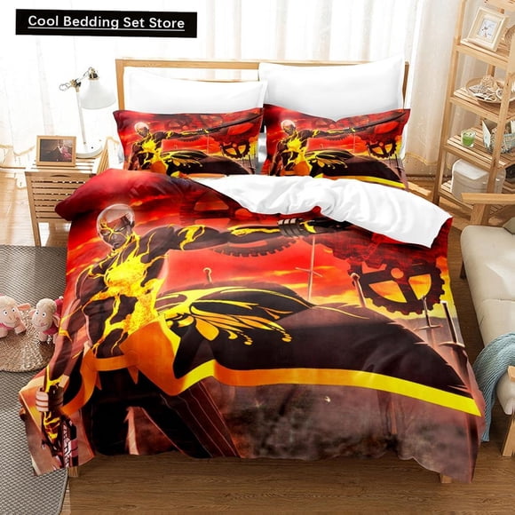 Cartoons Fate/Grand Order Emiya Alter Bedding Set Twin Full Size Bed Set Adult Kid Bedroom Duvet cover Sets Bed Sheets