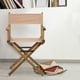 thumbnail image 4 of Silla Casual Home de Director 18" Marco Natural con Lona Beige, 4 of 9