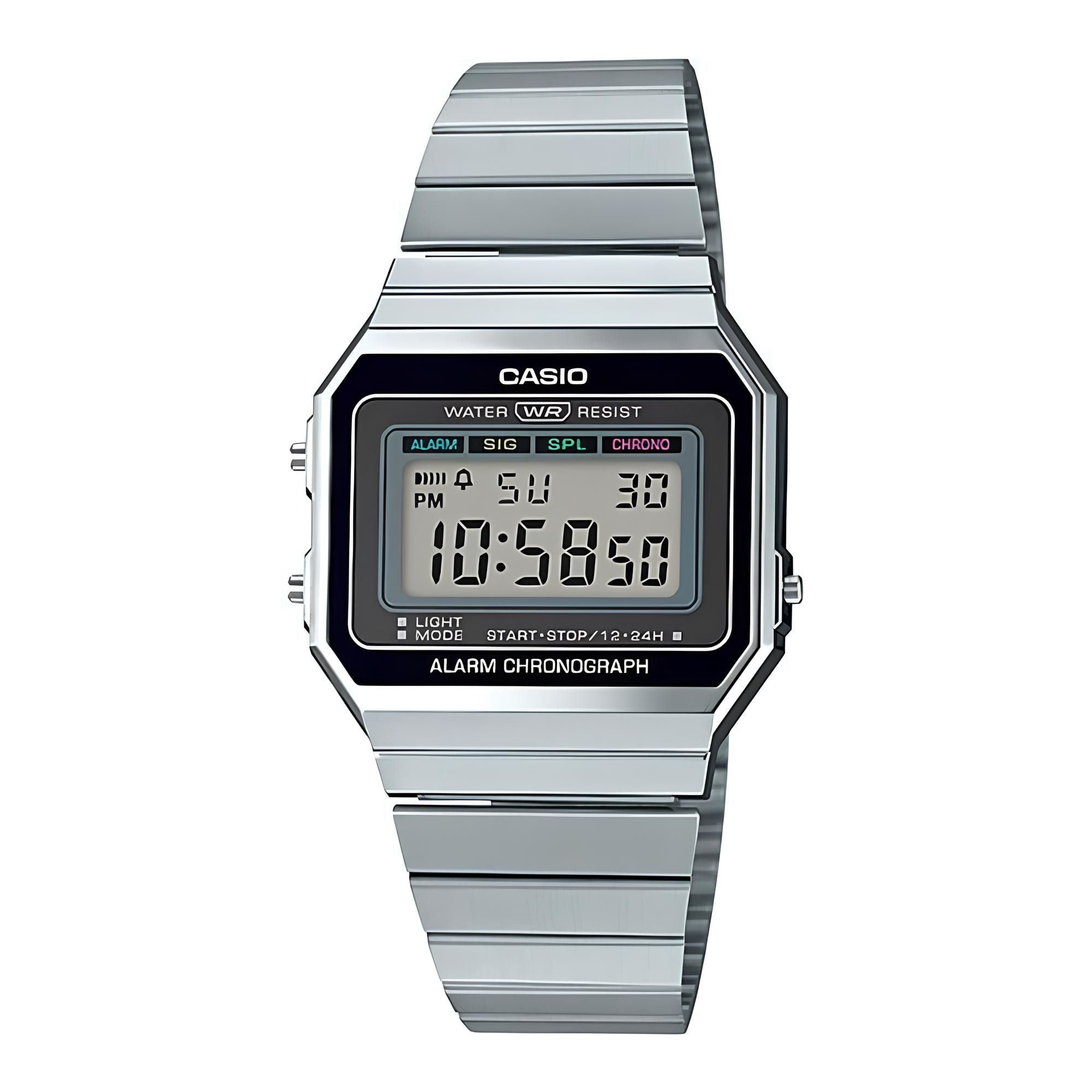 Casio - Reloj A-700w-1a Hombre Digital Metal