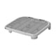 thumbnail image 4 of Alfombrilla Para Arena Para Gatos, Alfombrilla Para Atrapar Arena Para Gatos De Interior, Lavabo Para Ba?o, Gris, 4 of 5