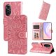 thumbnail image 1 of Funda tipo cartera FOXDOCK para Honor 50 SE , diseño girasol en relieve, cuero PU, cierre magnético, soporte y tarjetero, 1 of 5