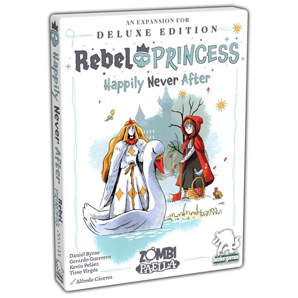 Juego de cartas Bezier Games Rebel Princess Deluxe Happily Never
