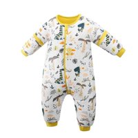 Kivara - Saquito De Dormir Bebe Con Pie Tog 1.5 Pijama Saco Dormir Multicolor M