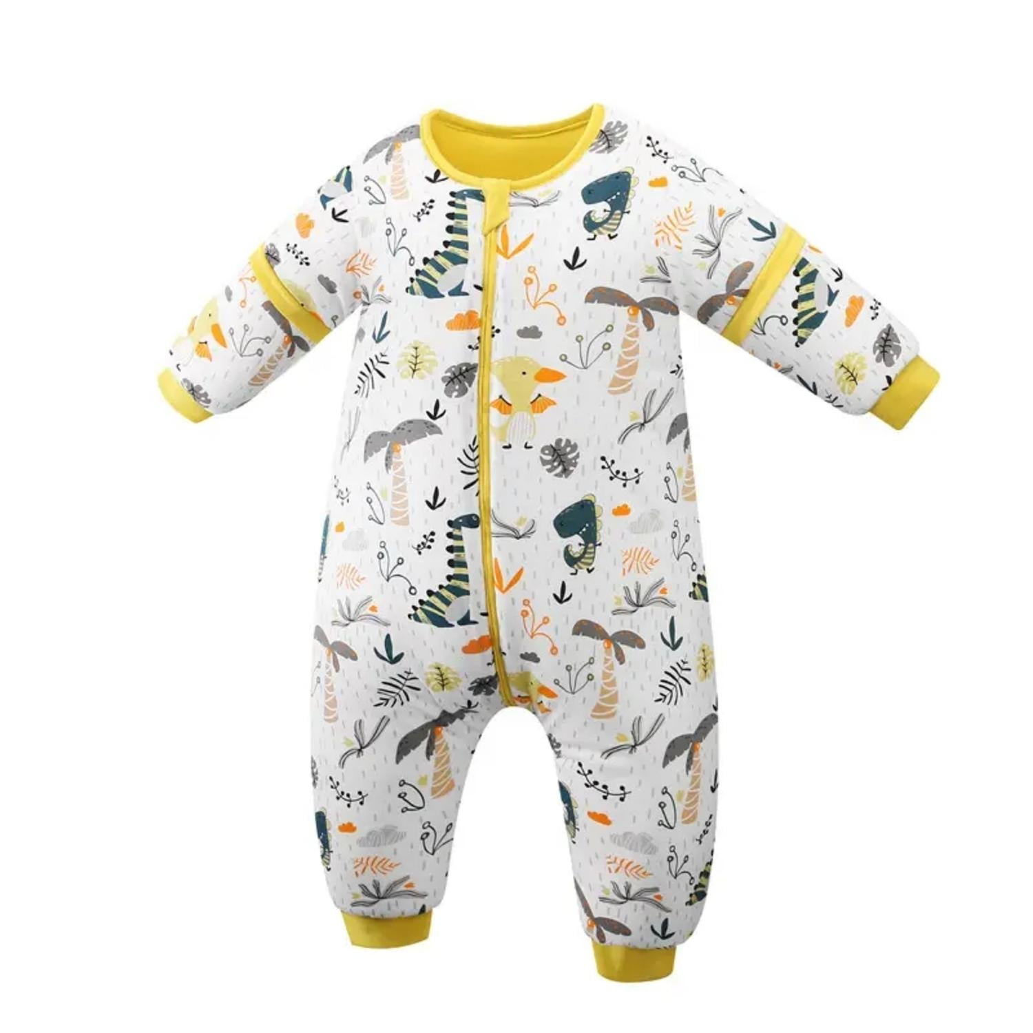 Kivara - Saquito De Dormir Bebe Con Pie Tog 1.5 Pijama Saco Dormir Multicolor S