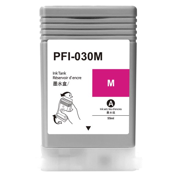Cartucho de tinta magenta Dikarsum PFI-030M 55 ml