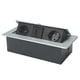 thumbnail image 4 of Caja De Conexión De Enchufe Empotrado Para Mesa Tomacorriente Eléctrico De CA Plata, 4 of 5