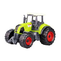 Magideal - Mini Tractor Para Niños, Simulación De Coche De Granjero, Vehículo Fundido A Presión, Juego De Tractor Pequeño, Para Cumpleaños, Festivales, Regalo De Verde