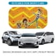 thumbnail image 4 of Señor Servilleta Sombrilla Solar para Auto - Protector de Parabrisas Plegable | Cortina Solar Delantero | Bloqueo UV y Aislamiento de Calor 133x73cm, 4 of 6