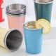 thumbnail image 3 of Xiao Hua Vaso para Beber de Acero Inoxidable de 500 Ml, Vaso de metal con Aislamiento Al Vacío de Doble Capa, Adecuado para BBQ, Hogar, Oficina, Fiesta, Conducir y Otras Ocasiones, 1 Pieza, Negro, 3 of 4