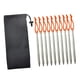 thumbnail image 5 of 10Pcs Profesional Aleación De Aluminio Familia Al Aire Libre Tienda Estaca Clavijas Clavo De Tierra Plata, 5 of 5