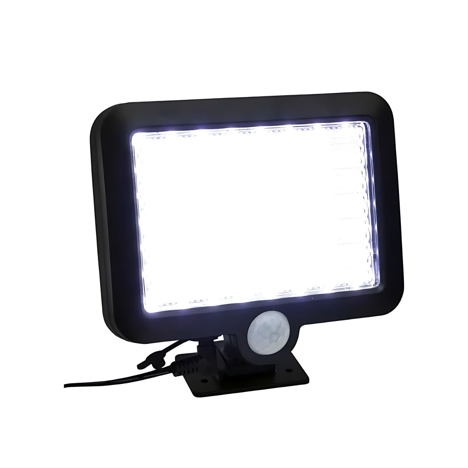 Disparo - Lámpara 56 Led Solar Con Sensor De Movimiento Panel Solar