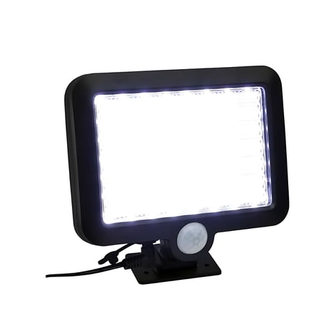 Disparo - Lámpara 56 Led Solar Con Sensor De Movimiento Panel Solar