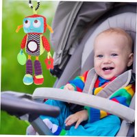 Genérico - Sonajero Peluche Robot Felpa Suave Colgante Coche Bebes Lau