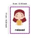 thumbnail image 2 of 15 Cards My Emotion Feeling English Learning Words Flash Cards Kids Educational Learn Toys For Children Enlightenment Card, 2 of 2