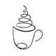 thumbnail image 2 of Decoración De Pared Con Forma De Taza De Café, Letrero De Metal Moderno Para Ventana De Casa De Campo, 14,2 X 20,3 Cm, 2 of 5