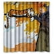 thumbnail image 1 of Cortina de ducha de cartón Calvin Hobbes, juego de cortinas de baño con ganchos, tamaño 66 x 72 pulgadas, 1 of 3