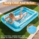 thumbnail image 3 of Flotador inflable para broncearse en la piscina, salón, 85 x 57 cm, azul, 3 of 9